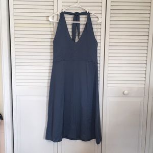 Patagonia nylon and spandex halter dress.